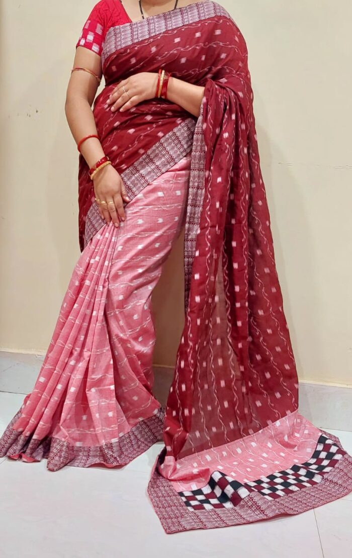 Sambalpuri Patchwork Saree