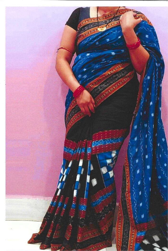 Sambalpuri patchwork Saree