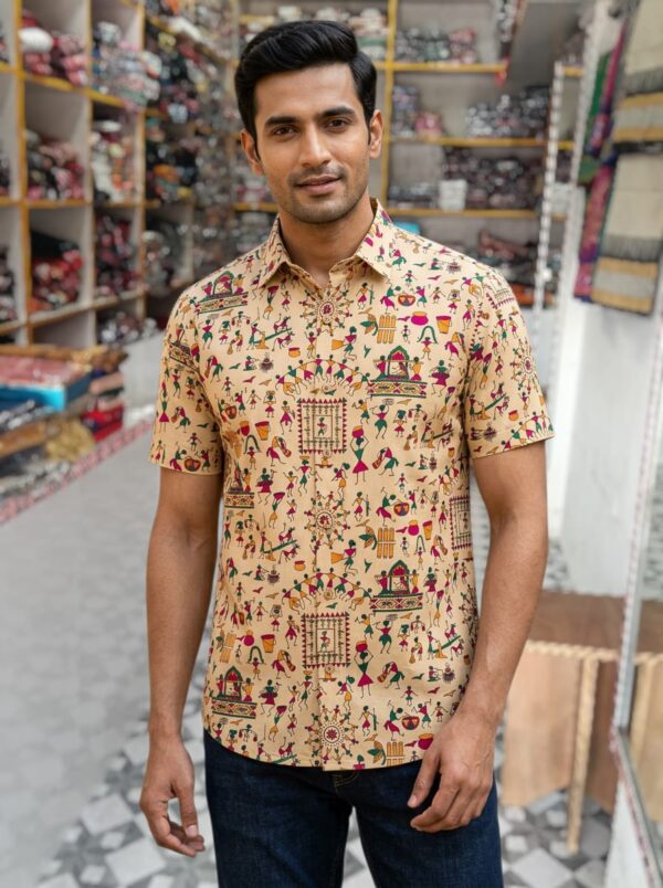 Sambalpuri half Shirt