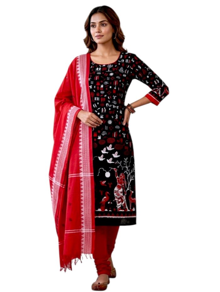 Sambalpuri Kurti Set