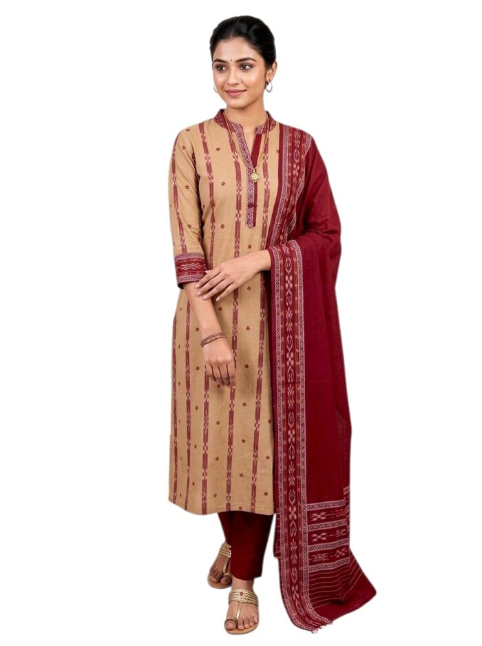 Sambalpuri Kurti Set