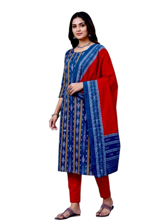 Sambalpuri kurti set