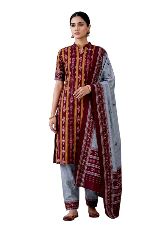 Sambalpuri Kurti Set