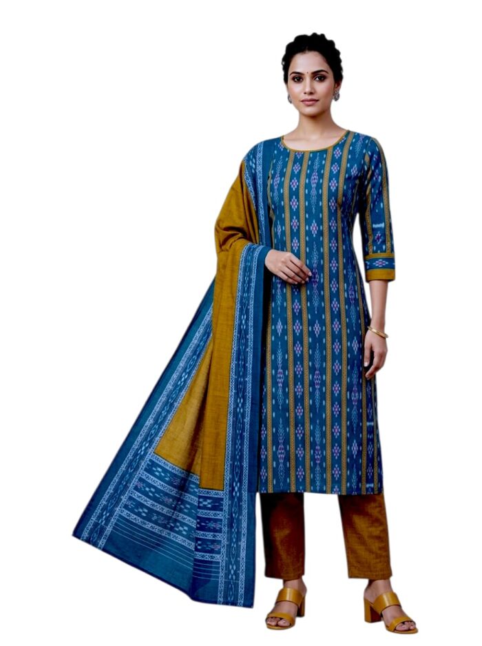 Sambalpuri Kurti Set