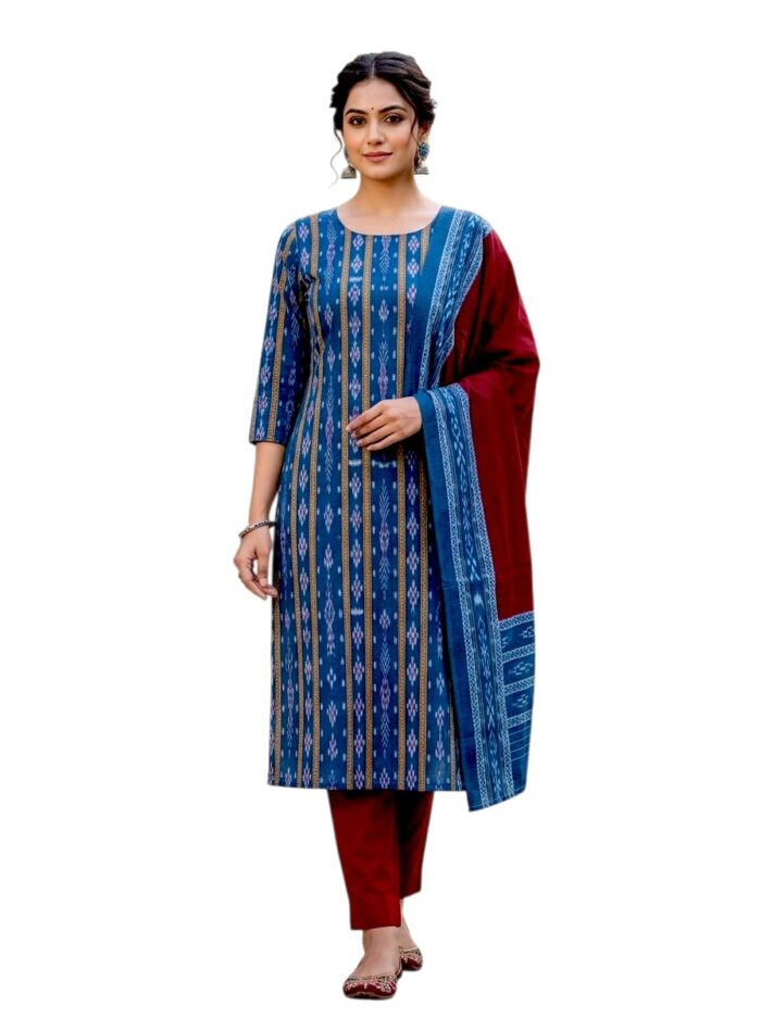 Sambalpuri Kurti Set