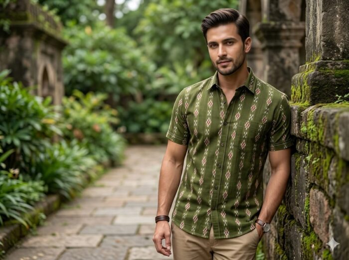 sambalpuri half shirt
